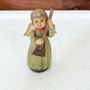 Vintage Toriart Anri Girl Band Figurine Italy 3.5” Figurine